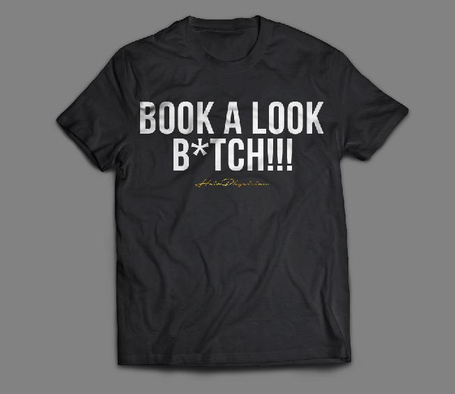 Hair Physician Book A Look Trademark Graphic T shirt